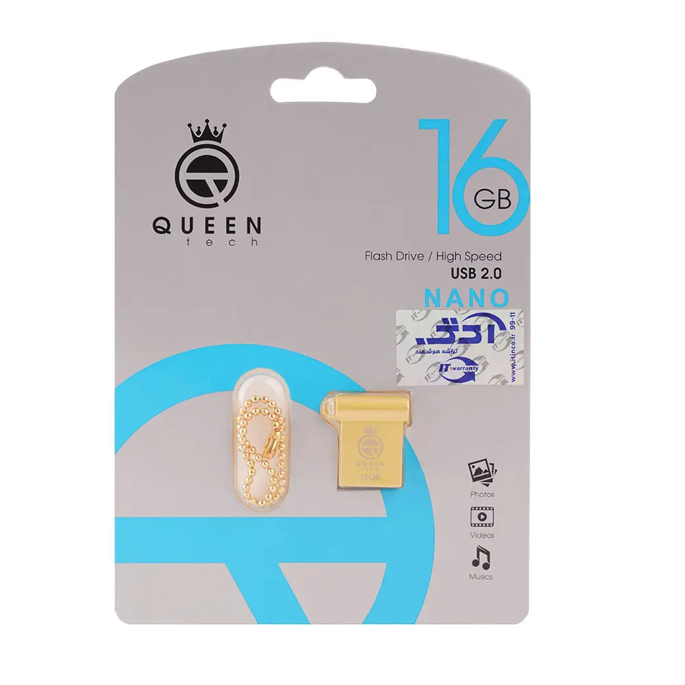 فلش 16گیگ کوئین NANO